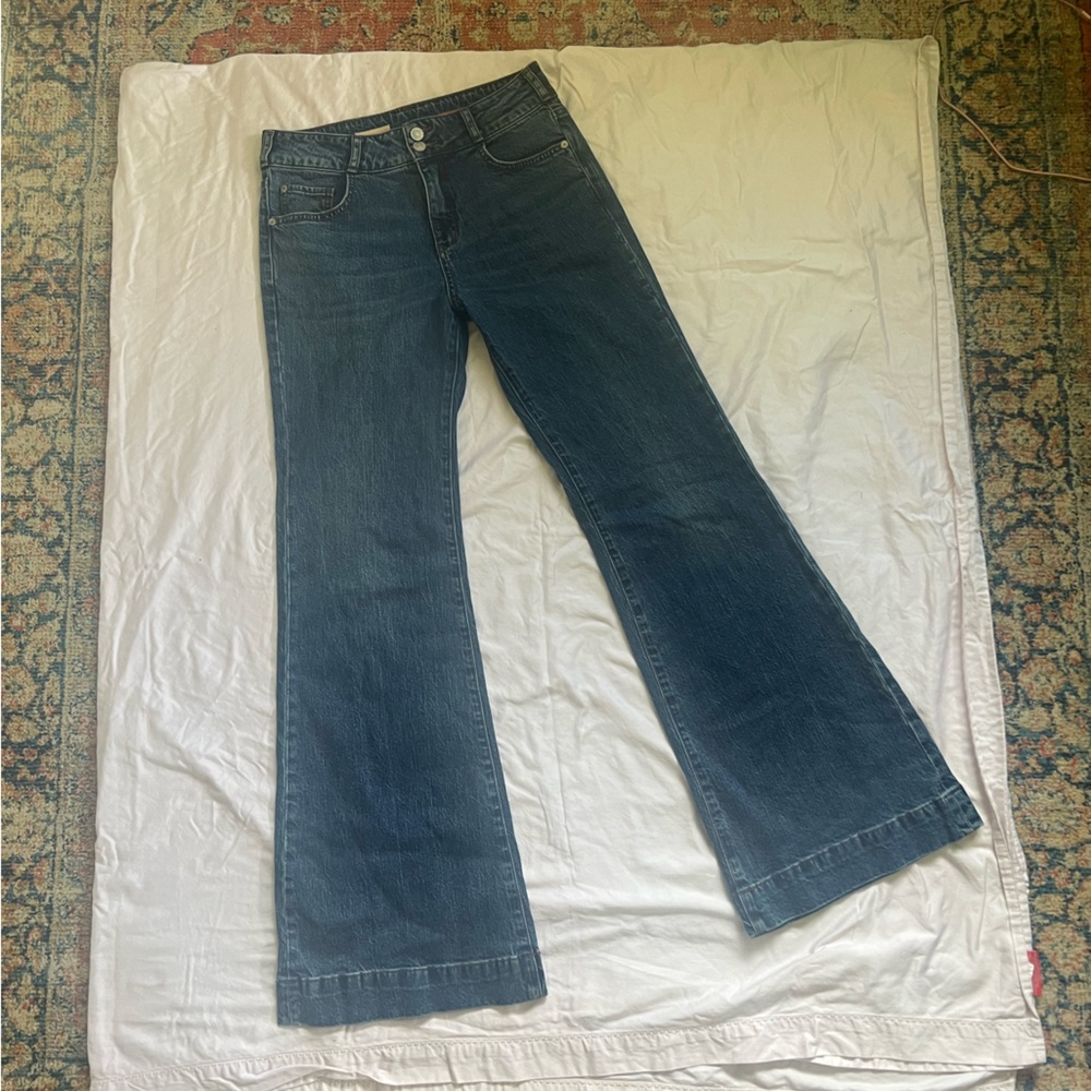 Anthropologie wide leg jeans NWOT